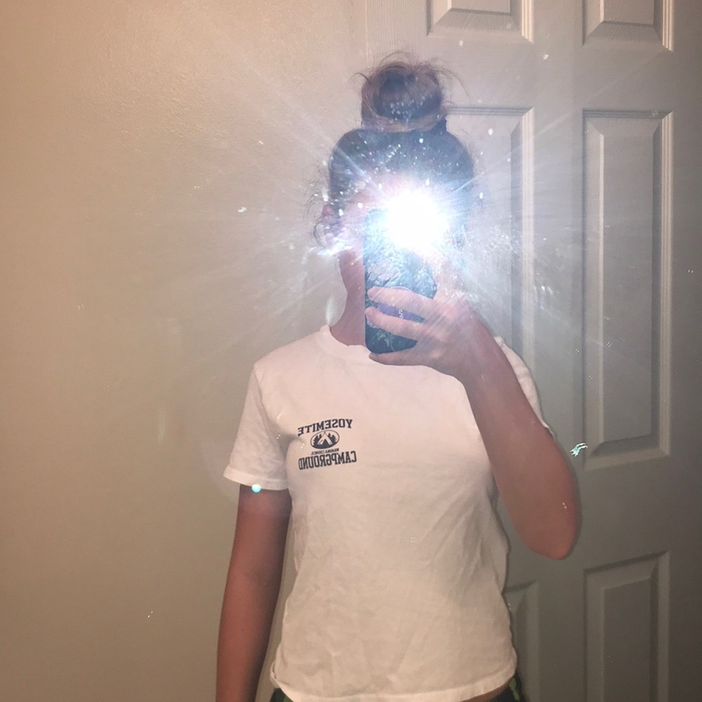 Brandy Melville Yosemite campground tee
